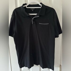 Banana Republic polo shirt. Size: Medium. Color: Black